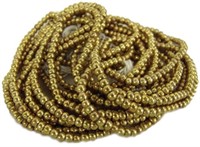Solid French Brass Beads
