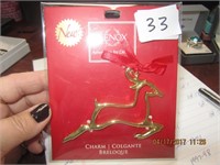 Lenox Charm Reindeer Ornament