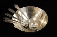 Tiffany & Co. Sterling bowl & Soup Spoons