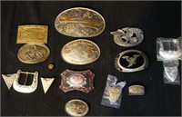 Collection of Western buckles