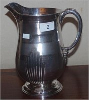 Large Indian 800 silver jug