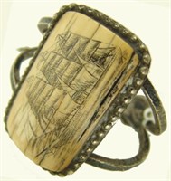 Scrimshaw Bracelet