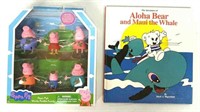 Children's Book & Peppa Pig Playset