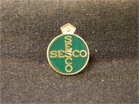 10K Gold marked SESCO Service Lapel Pin 1.44g