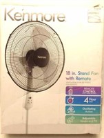 Kenmore 18" Stand Fan w/Remote