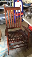 Large size newer design rocking chair with curved