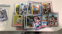 Sports trading cards including football and