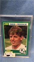 1989 Troy Aikman  Dallas Cowboys rookie card