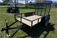 NEW GRIFFIN 8'UTILITY TRAILER W/ RAMPGATE