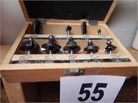 ROUTER BITS IN BOX