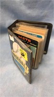 1970s baseball cards and a collector book, 72,