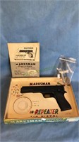 Marksman BB repeater air pistol with the original