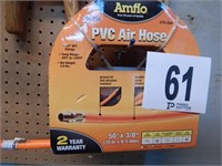 NEW IN PACKAGE PVC AIR HOSE 50'X3/8"