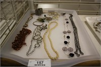 Tray Lot- Assorted Jewelry