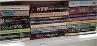 Books; Paperback, Sci Fi, Carl Sagan, U F Os, Etc.