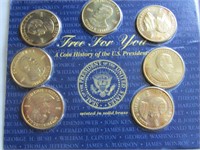 US GOLD PRESIDENT COINS ! B-4