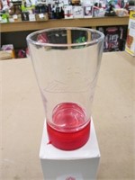 New Budwiser Red Light Glass