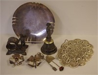 Quantity of antique & other electroplated items