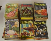 Large quantity of vintage "Fantastic" magazines