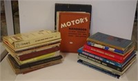 Quantity of motoring books & workshop manuals
