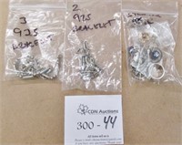 14k, 10k Sterling, 925 Silver Lot