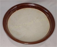 Beautiful Brown Rim Hand Crafted Bowl