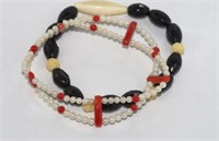 Two various stretch bracelets
