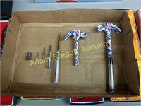 6 ladies hammers with 4 screwdrivers, new