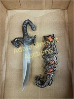 Ornate dragon dagger, new
