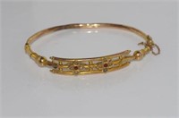 Antique 9-10ct gold bracelet