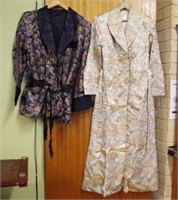Two Oriental dressing gowns