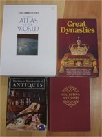 Four assorted reference books