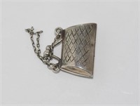 Sterling silver purse locket / pendant