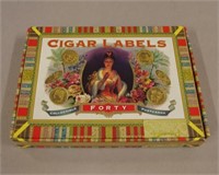 Collection of cigar label postcards