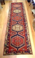 Vintage Persian woollen hall runner