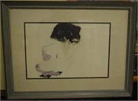 Sheif, "Nude", watercolour