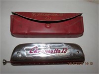M.Hohner Chrometta 12 harmonica Made in