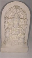 2 Small Hindu God Ganesha Yogi Diety Miniature