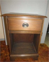 Nightstand - one drawer open bottom