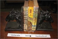 Box lot - Vintage Equestrian Bookends