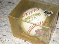 Autographed Baseball - Mark McGwire