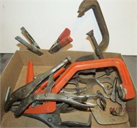 C clamps and vise grips