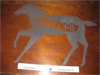 Western Decor - WELCOME Horse