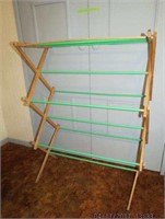 Wood drying rack