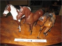 Box Lot - 3 Vintage Horses