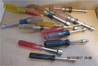 Assortment of nut drivers