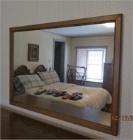 Framed mirror 41 X 28.75"