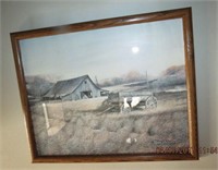 Framed print by Ruane Manning 22 X  17.25"