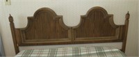 Double headboard - frame and 5 drawer matching