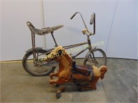 Bicycle & Horse